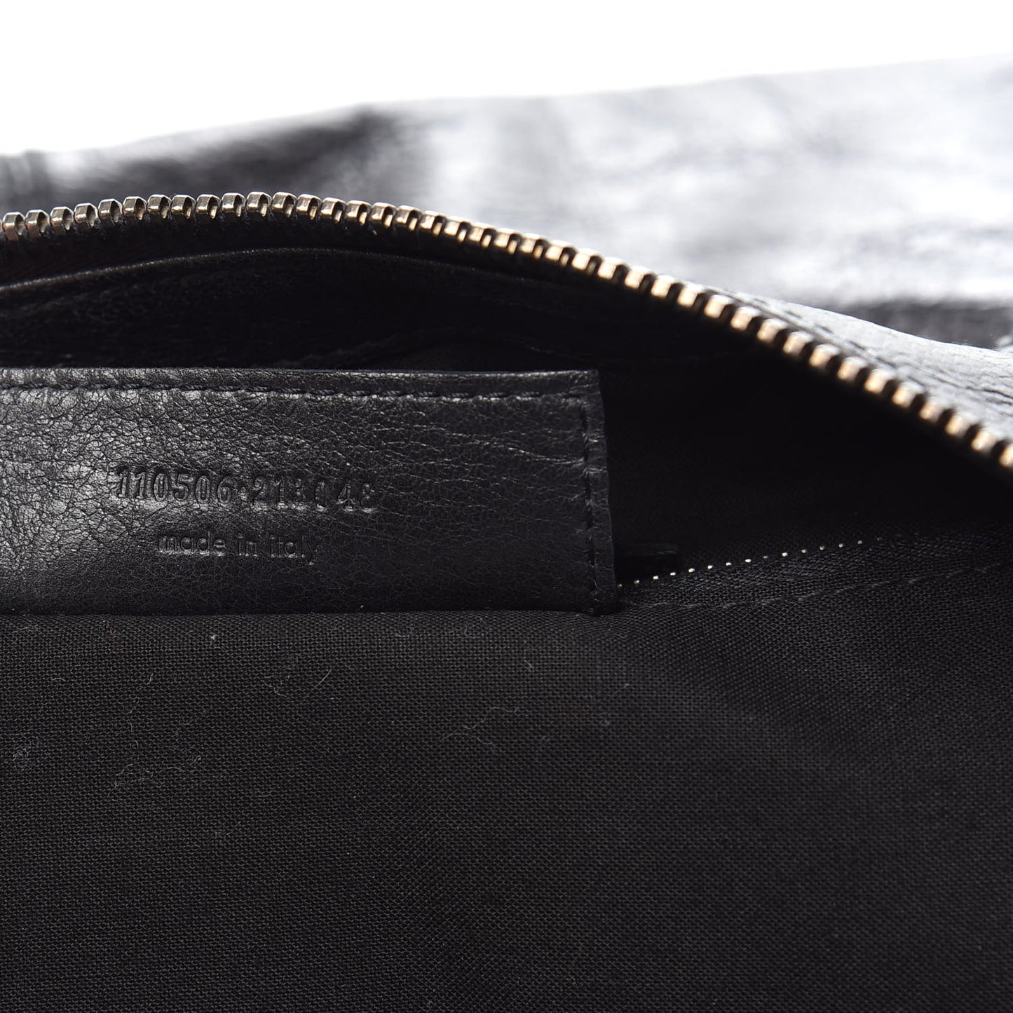 Agneau Classic Silver Hardware Weekender Black