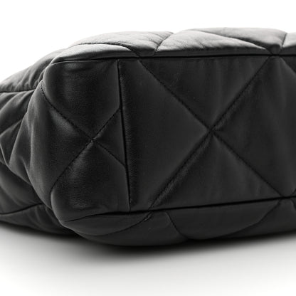 Chanel Lambskin Quilted Chanel 19 Shopping Bag Black 9 of 10