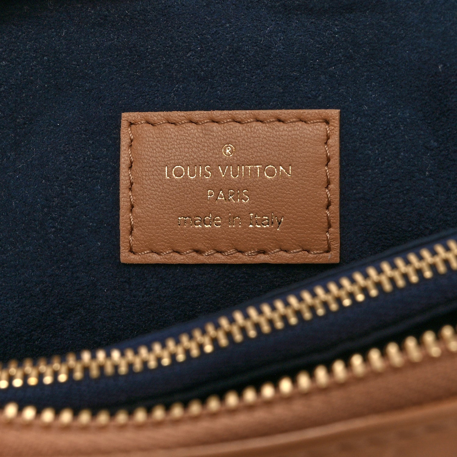 Louis Vuitton Lambskin Embossed Monogram Coussin PM Camel 6 of 11