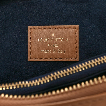 Louis Vuitton Lambskin Embossed Monogram Coussin PM Camel 6 of 11