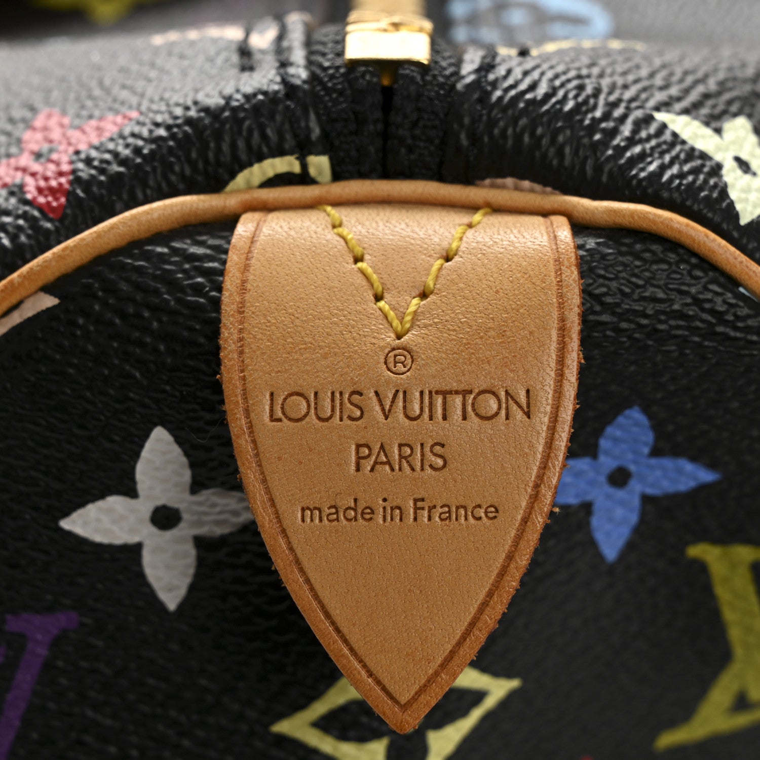 Louis Vuitton Monogram Multicolor Keepall 45 Black 5 of 15