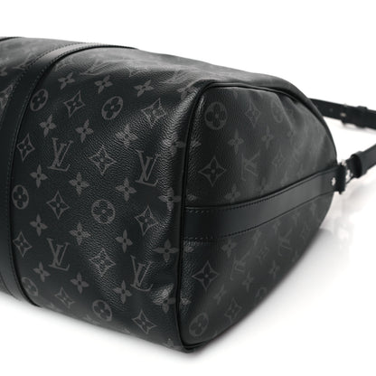 Louis Vuitton Monogram Eclipse Keepall Bandouliere 45 7 of 7