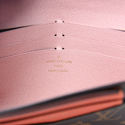 Louis Vuitton Monogram Jeanne Wallet Rose Ballerine 7 of 9