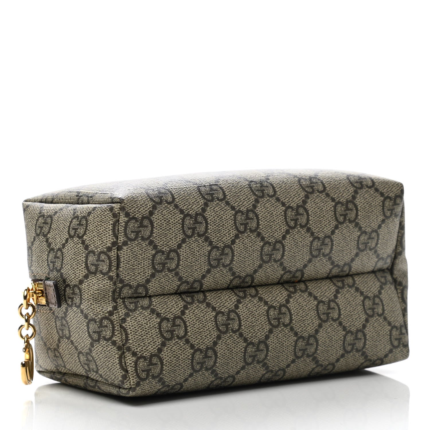 Gucci Soft GG Supreme Monogram Calfskin Medium Ophidia Cosmetic Case Beige Ebony New Acero 4 of 8