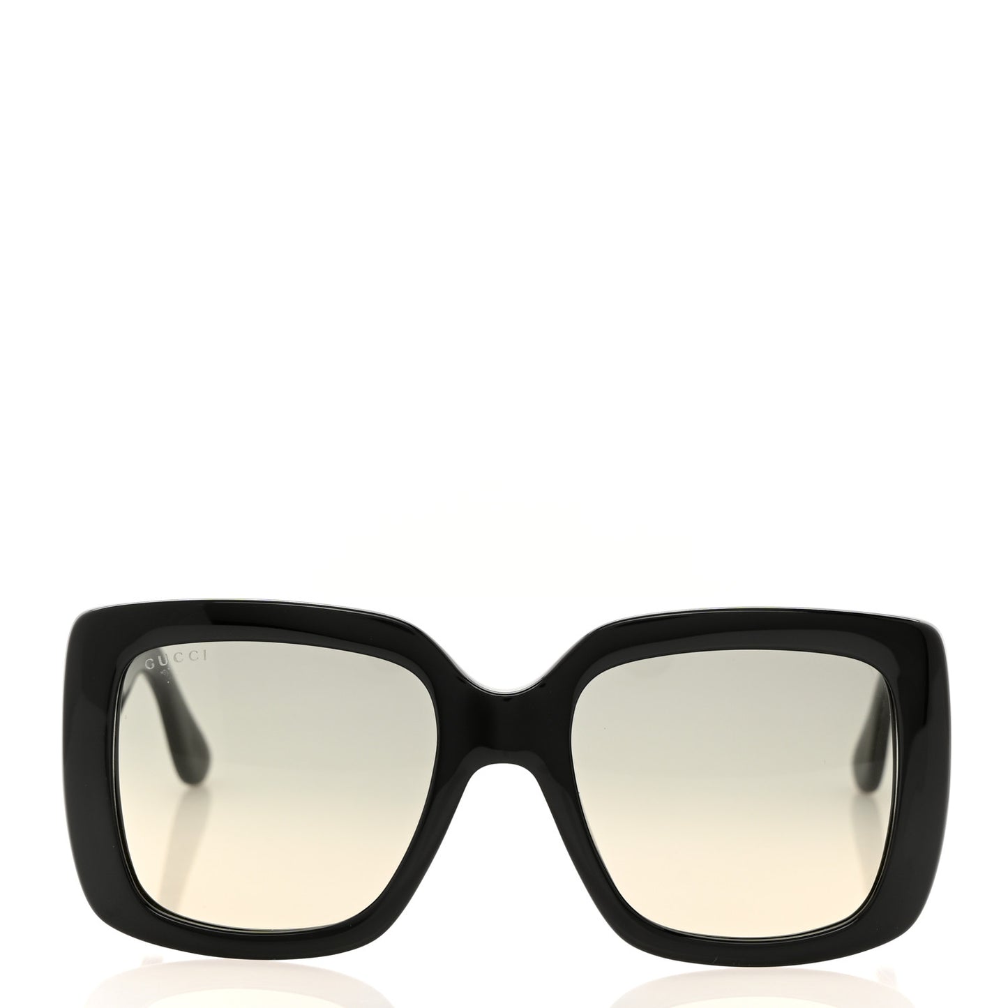 Acetate Square Frame Sunglasses GG0141S Black