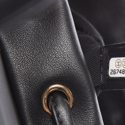 Chanel Calfskin Quilted Mini Urban Spirit Backpack Black 7 of 11