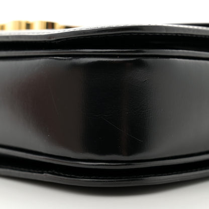 Celine Shiny Calfskin Medium Triomphe Black 11 of 14