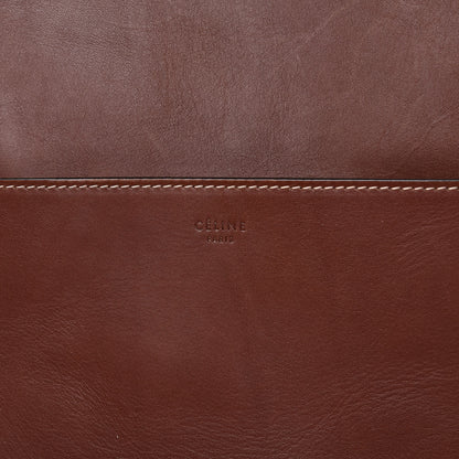 Celine Natural Calfskin Sangle Bucket Bag Dark Brown 11 of 12