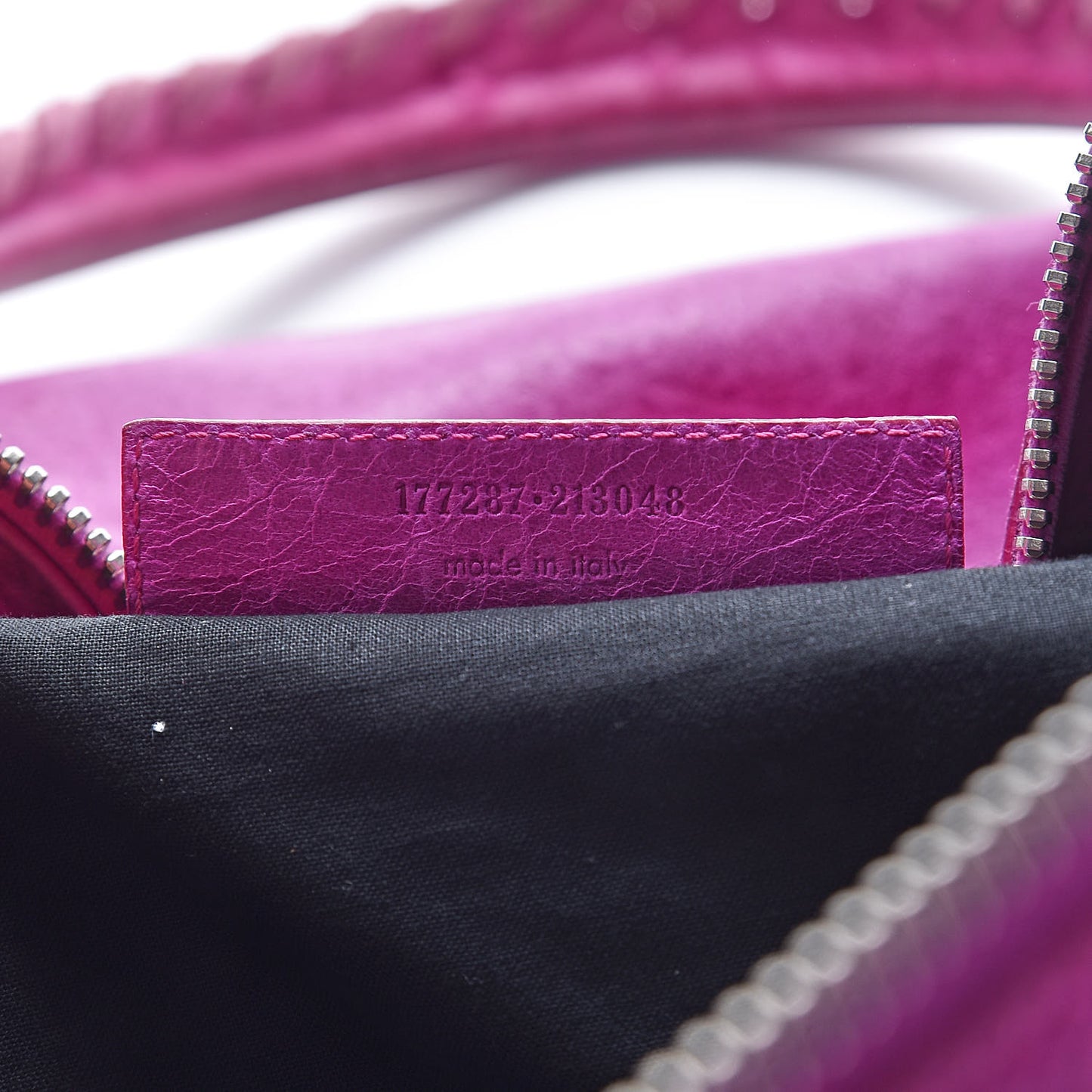 Agneau Giant 21 Silver Hardware Weekender Magenta