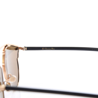 Christian Dior Studded So Real Sunglasses Gold 6 of 9