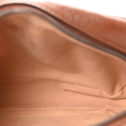 Gucci Glazed Calfskin Matelasse Diagonal Small GG Marmont Chain Shoulder Bag Cuir 5 of 10