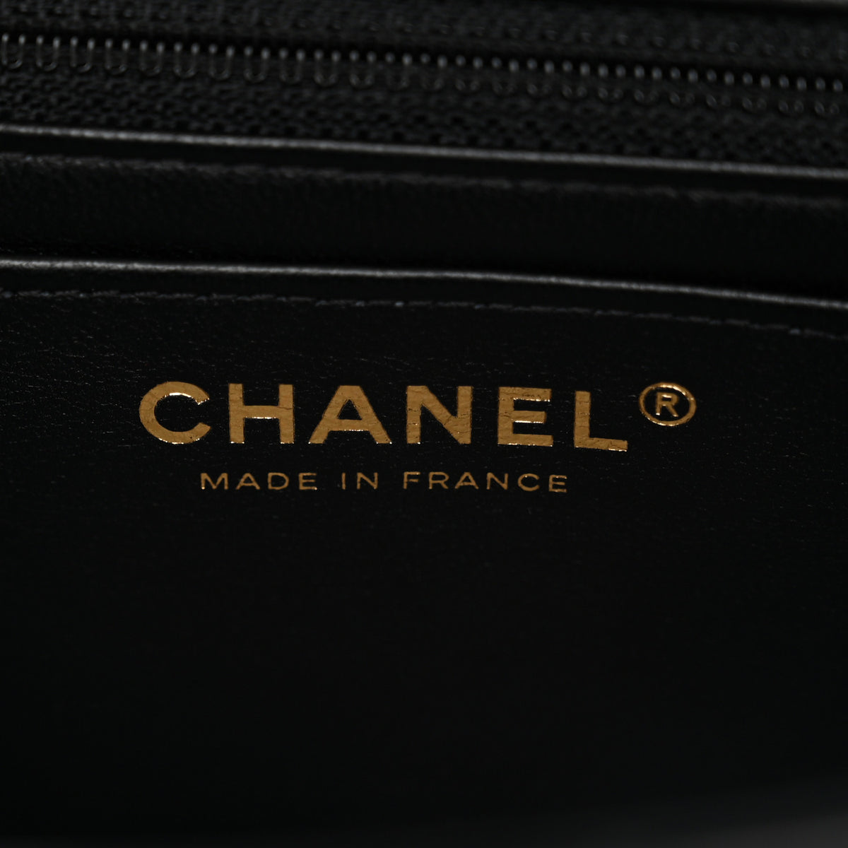 Lambskin Quilted Mini Rectangular Flap Black