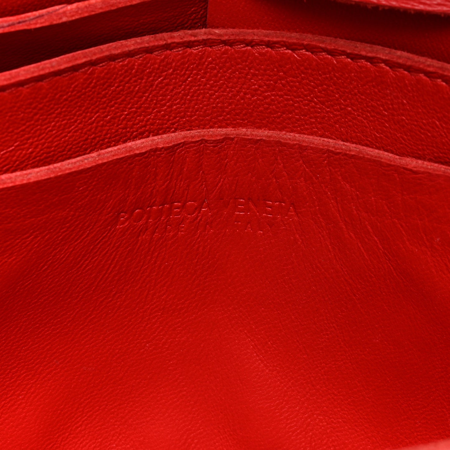 Nappa Maxi Intreccio The Belt Cassette Bag Bright Red