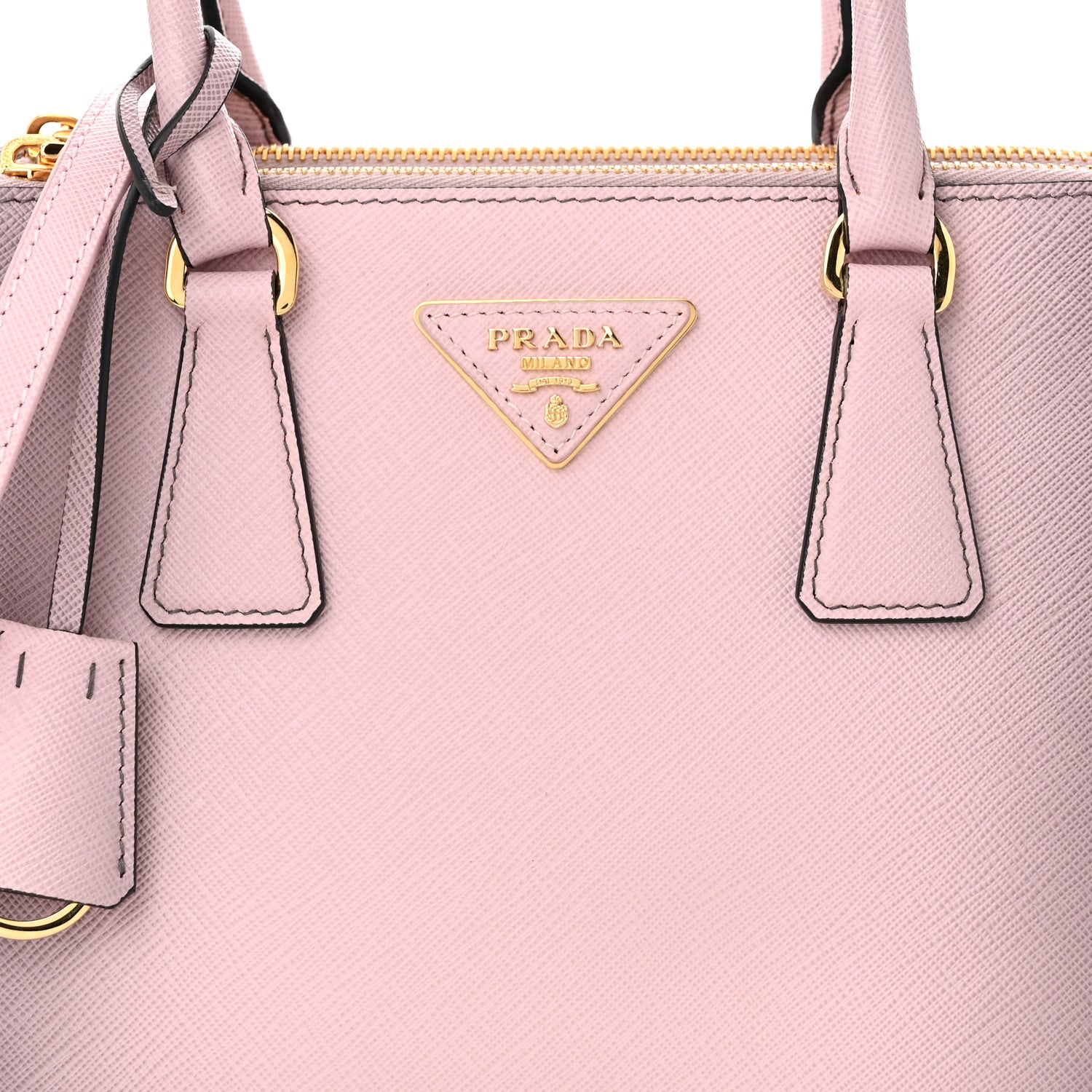 Prada Saffiano Lux Ombre Small Galleria Double Zip Tote Gradient Pink 8 of 10