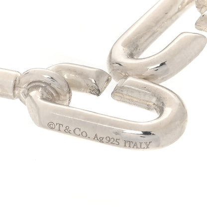Tiffany Sterling Silver Freshwater Cultured Pearl HardWear Lock Bracelet 3 of 6