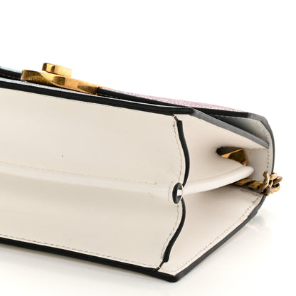 Christian Louboutin Glitter Calfskin Elisa Mini Shoulder Bag Multicolor Snow 10 of 13