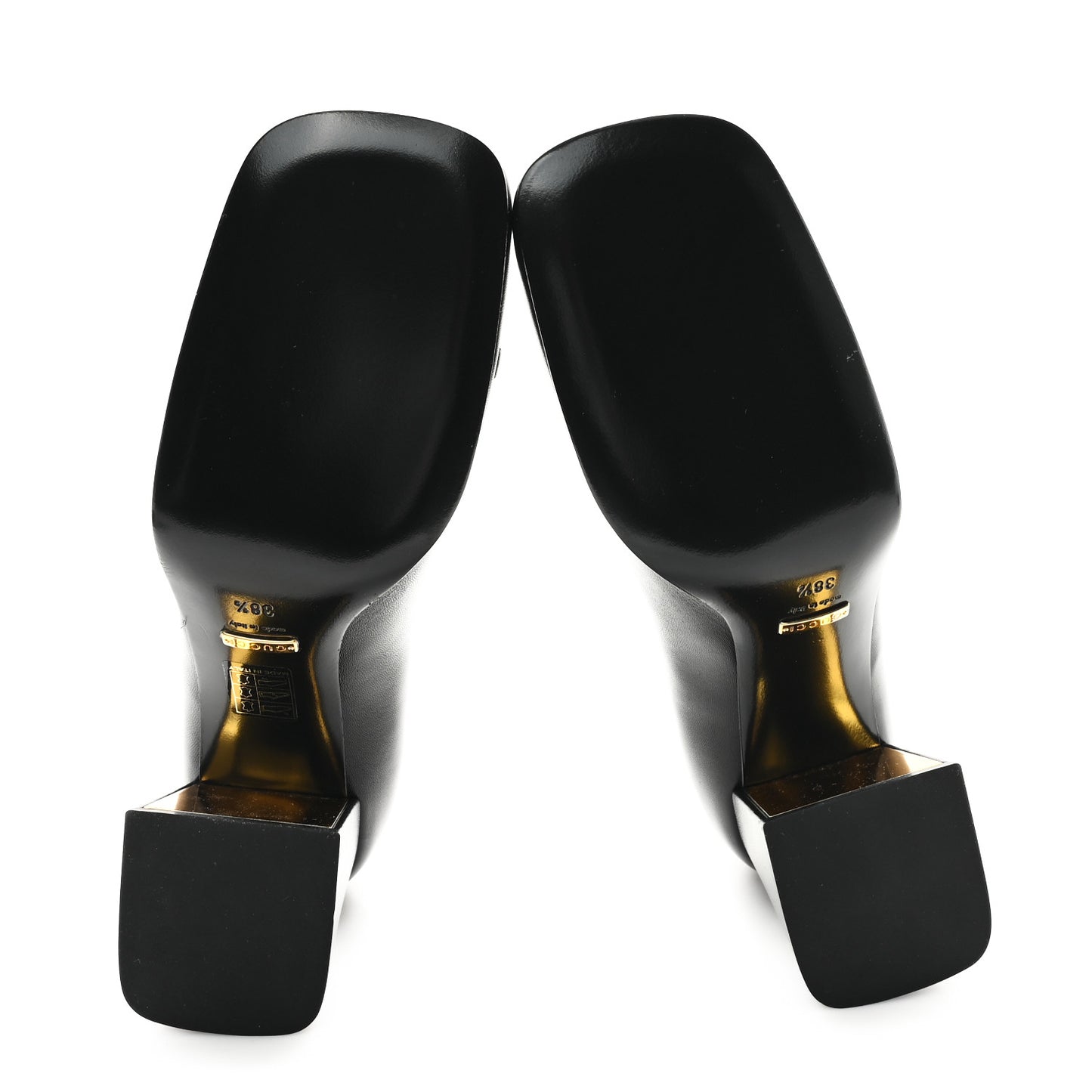 Malaga Kid Horsebit 75mm Pumps 38.5 Black
