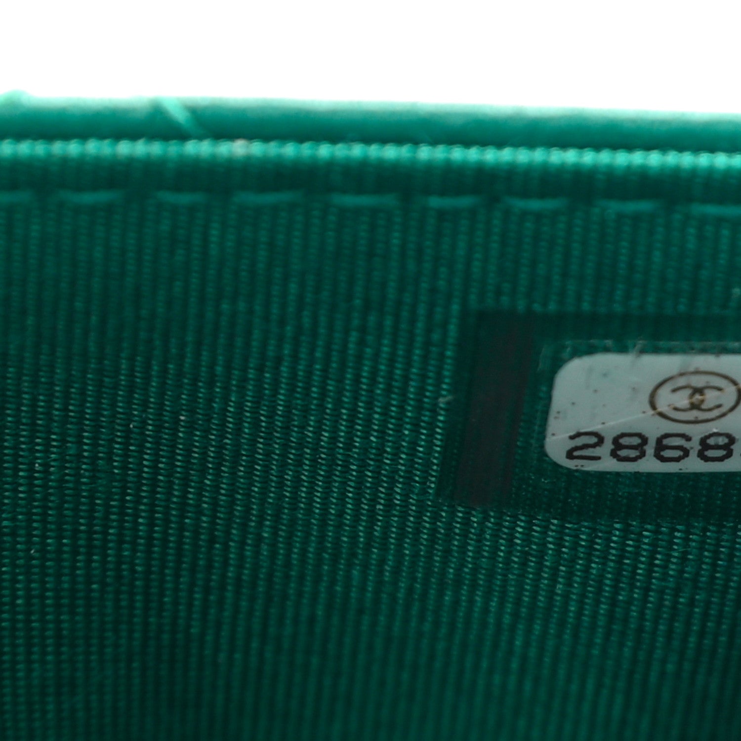 Chanel Lambskin Quilted Trendy CC Wallet On Chain WOC Green 8 of 12