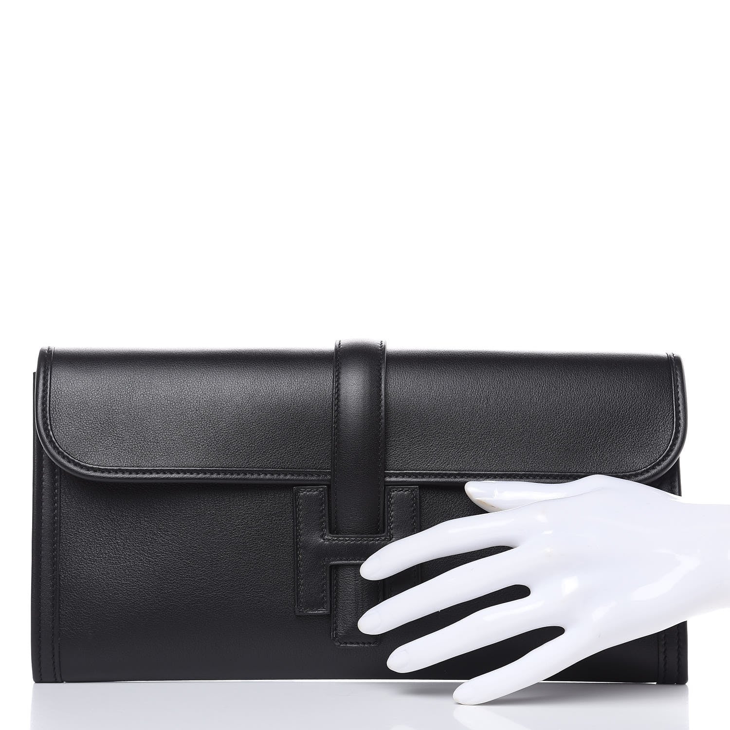 Hermes Swift Jige Elan 29 Clutch Black 2 of 10