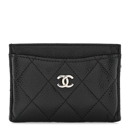 Chanel Caviar Quilted Card Holder Black 1 of 10