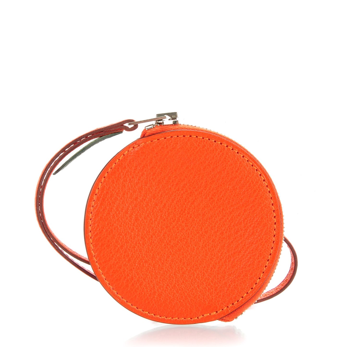 Chevre Mysore Tutti Frutti Orange Coin Purse Charm Feu