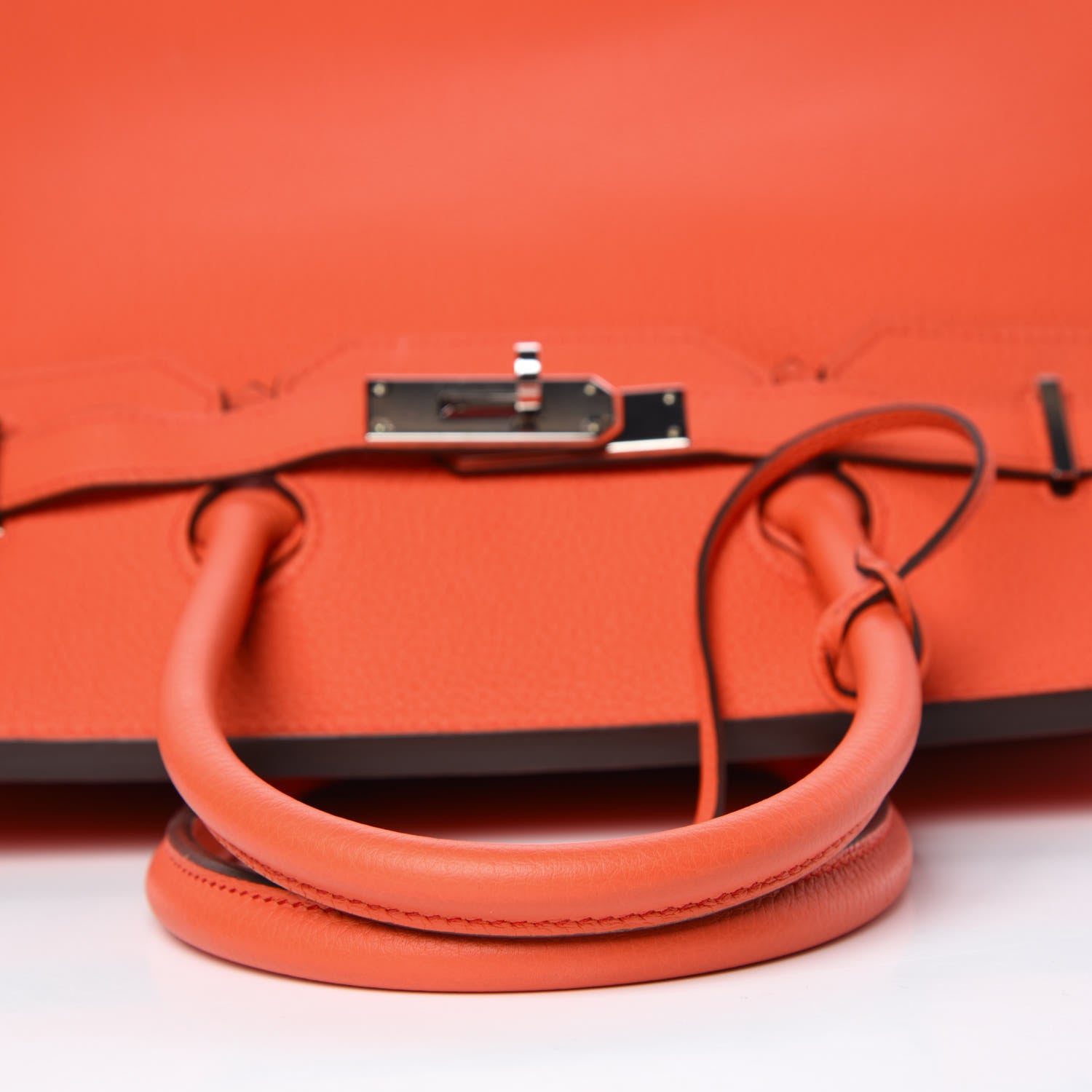 Hermes Togo Birkin 35 Orange Poppy 33 of 38