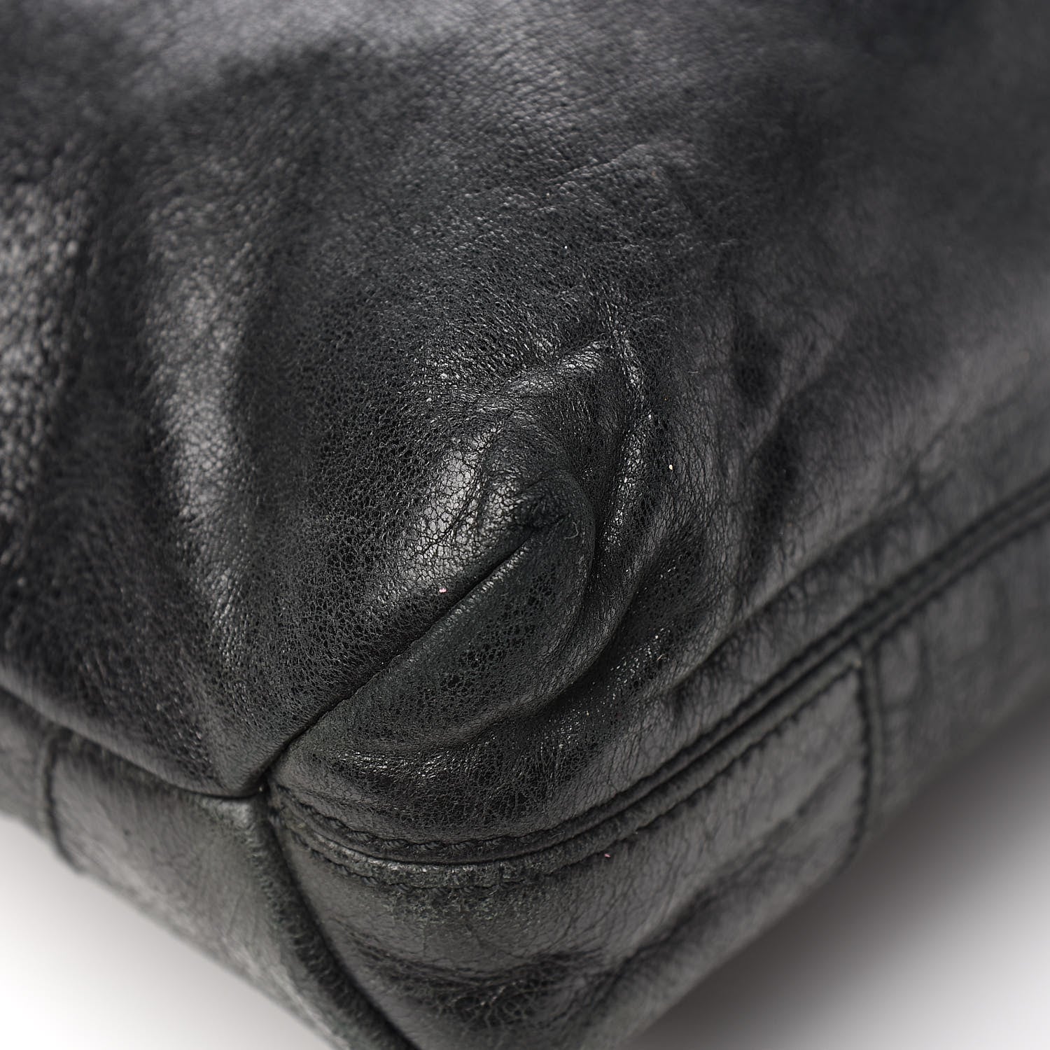 Balenciaga Agneau Giant 21 Silver Hardware Brief Black 16 of 17