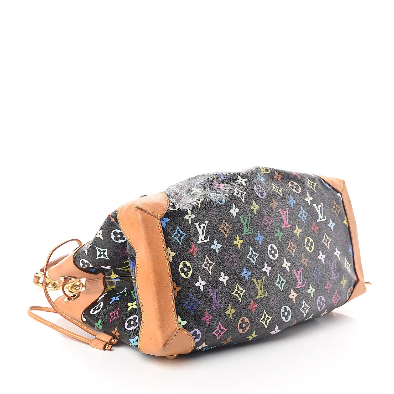 Louis Vuitton Monogram Multicolor Ursula Black 4 of 10