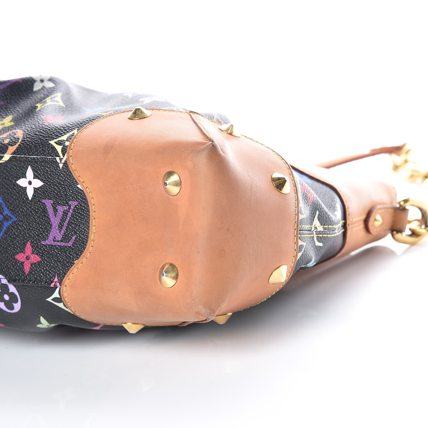 Louis Vuitton Monogram Multicolor Judy MM Black 6 of 20
