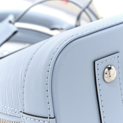 Louis Vuitton Epi Jacquard Alma BB Cloud Blue 9 of 10