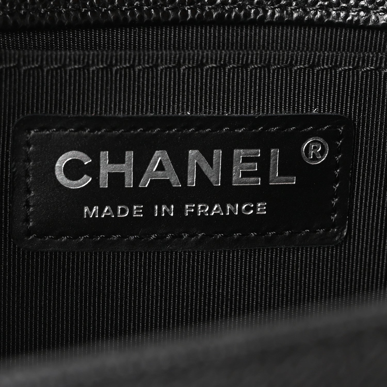 Chanel Caviar Quilted Medium Boy Flap Black 6 of 9