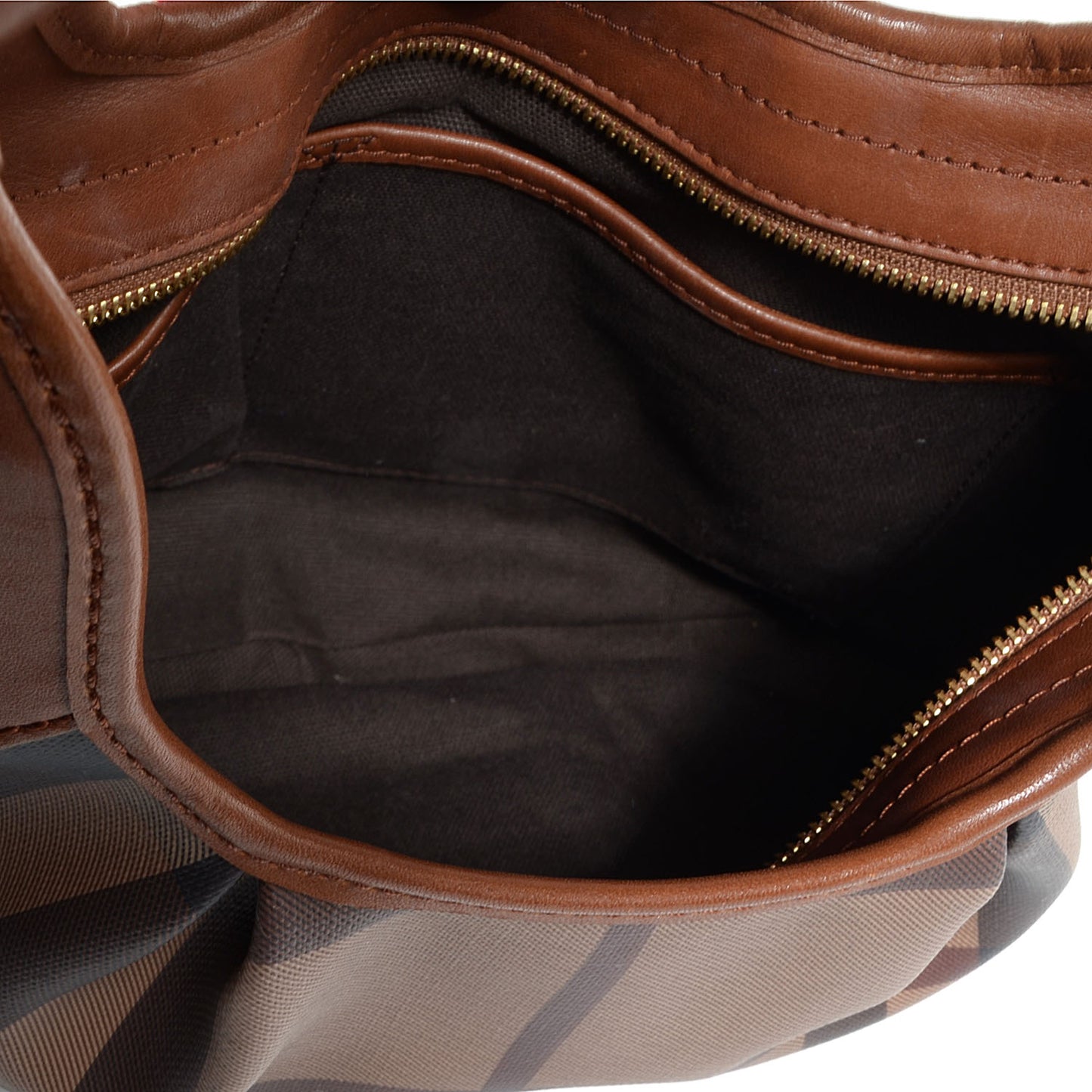 Smoked Check Brooklyn Hobo Tan
