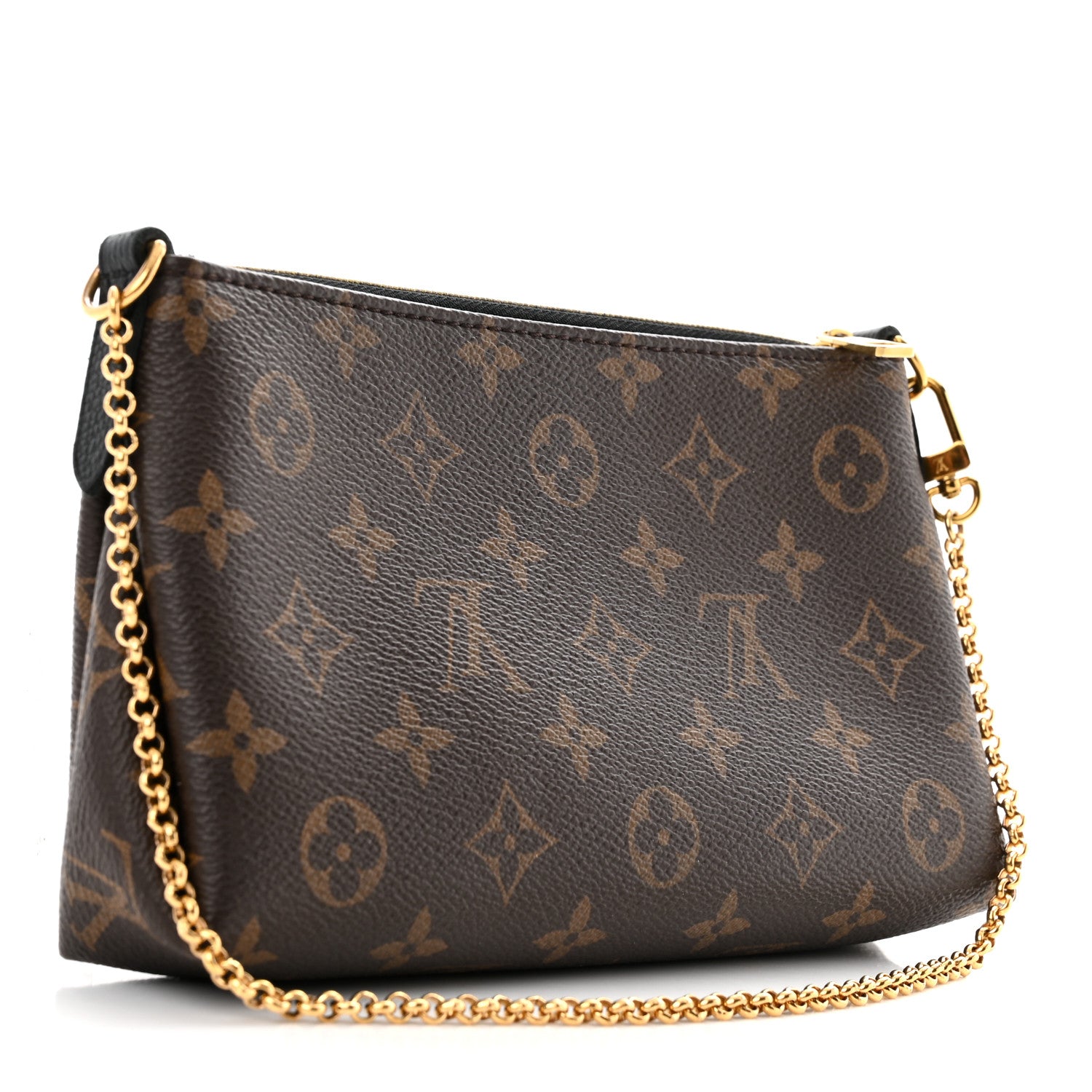 Louis Vuitton Monogram Pallas Clutch Black 3 of 11