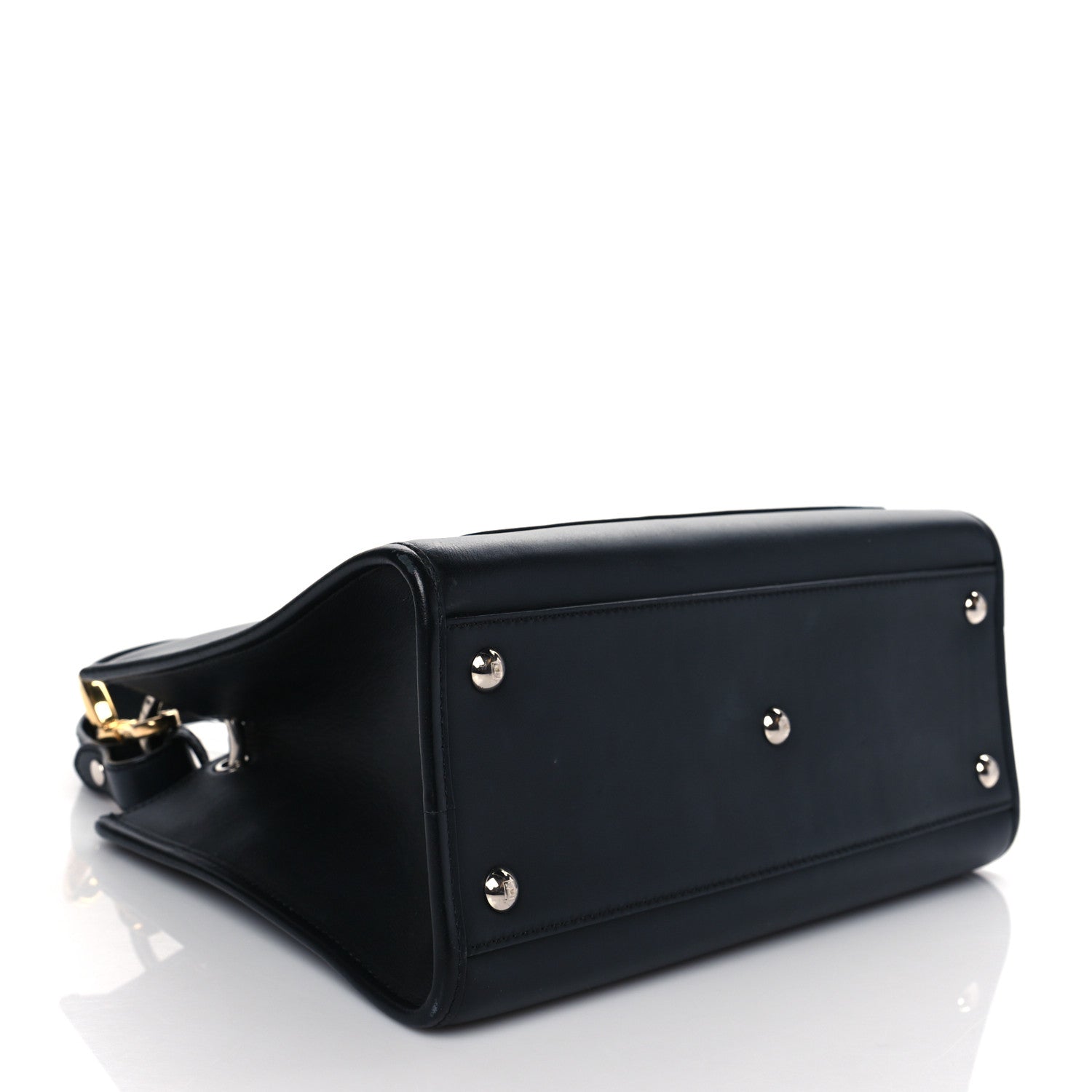 Fendi Vitello Century Opaco F is Fendi Small Runaway Satchel Black 3 of 9