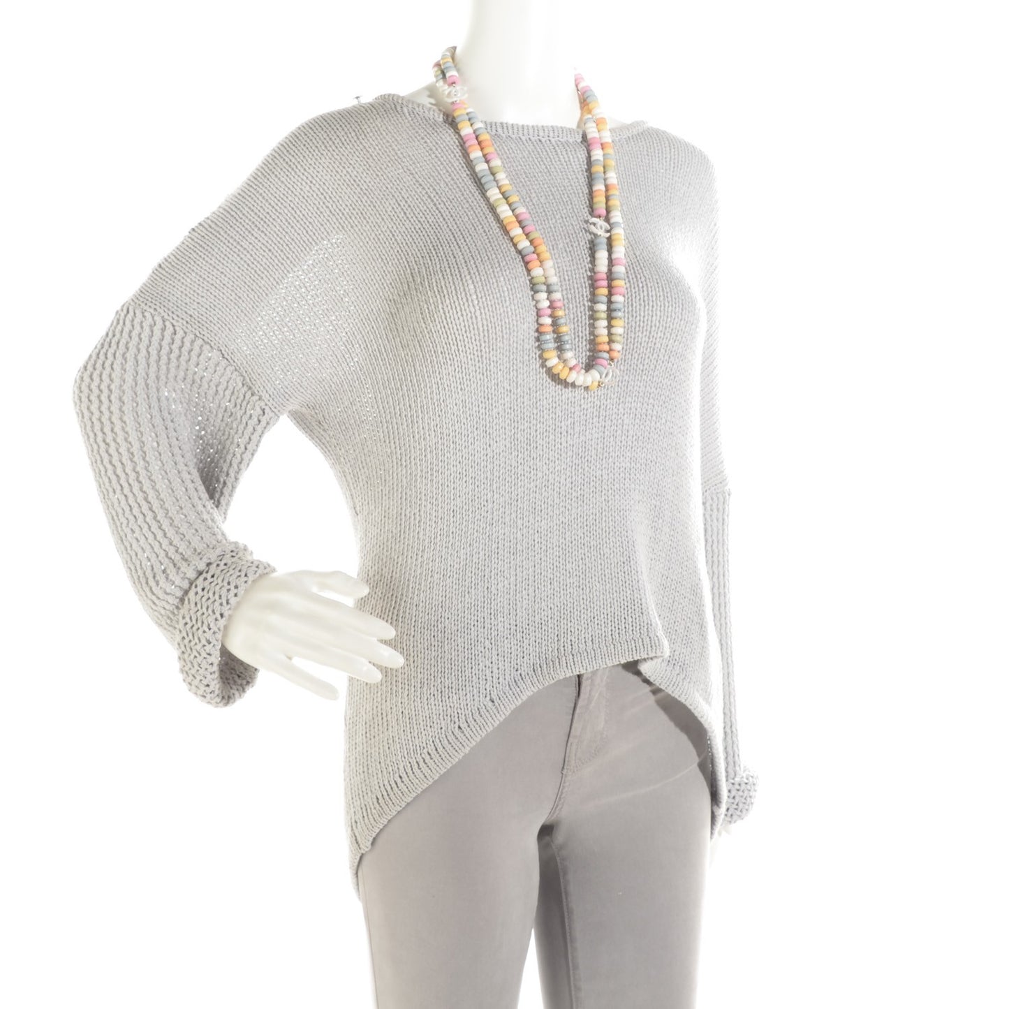 Candy CC Double Strand Necklace Multicolor