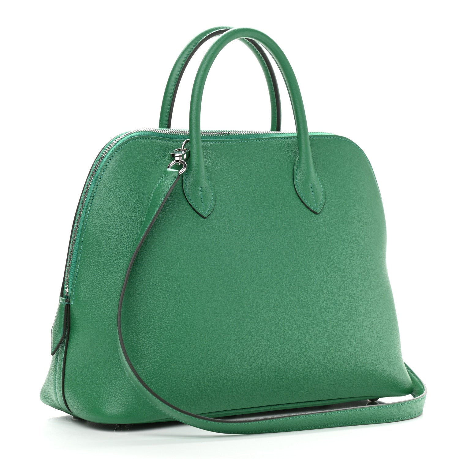 Hermes Taurillon Novillo 1923 Bolide 30 Vert Vertigo 3 of 11