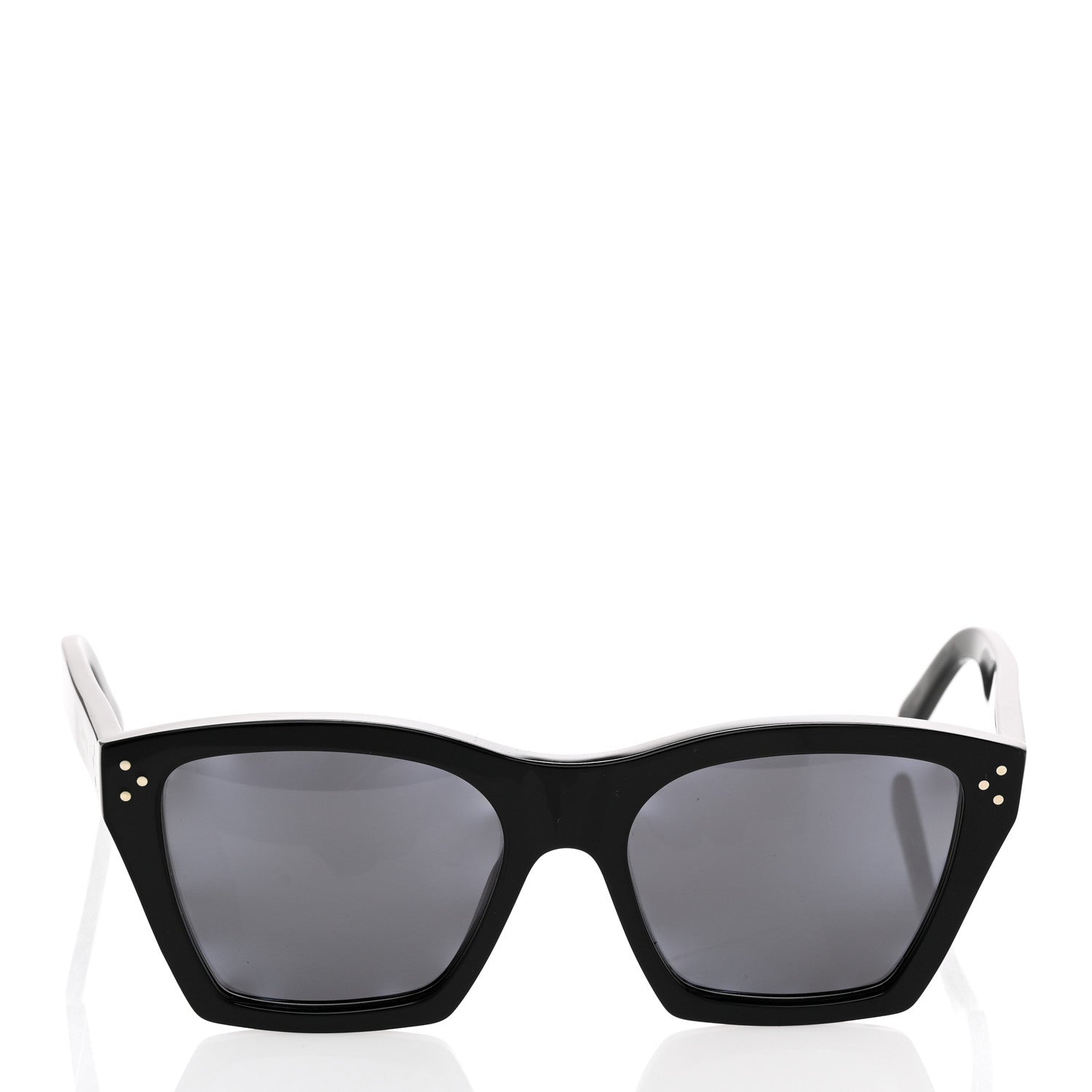 Celine Acetate Polarized Square Sunglasses CL40090I Black 2 of 7