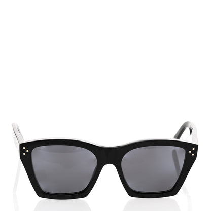 Celine Acetate Polarized Square Sunglasses CL40090I Black 2 of 7