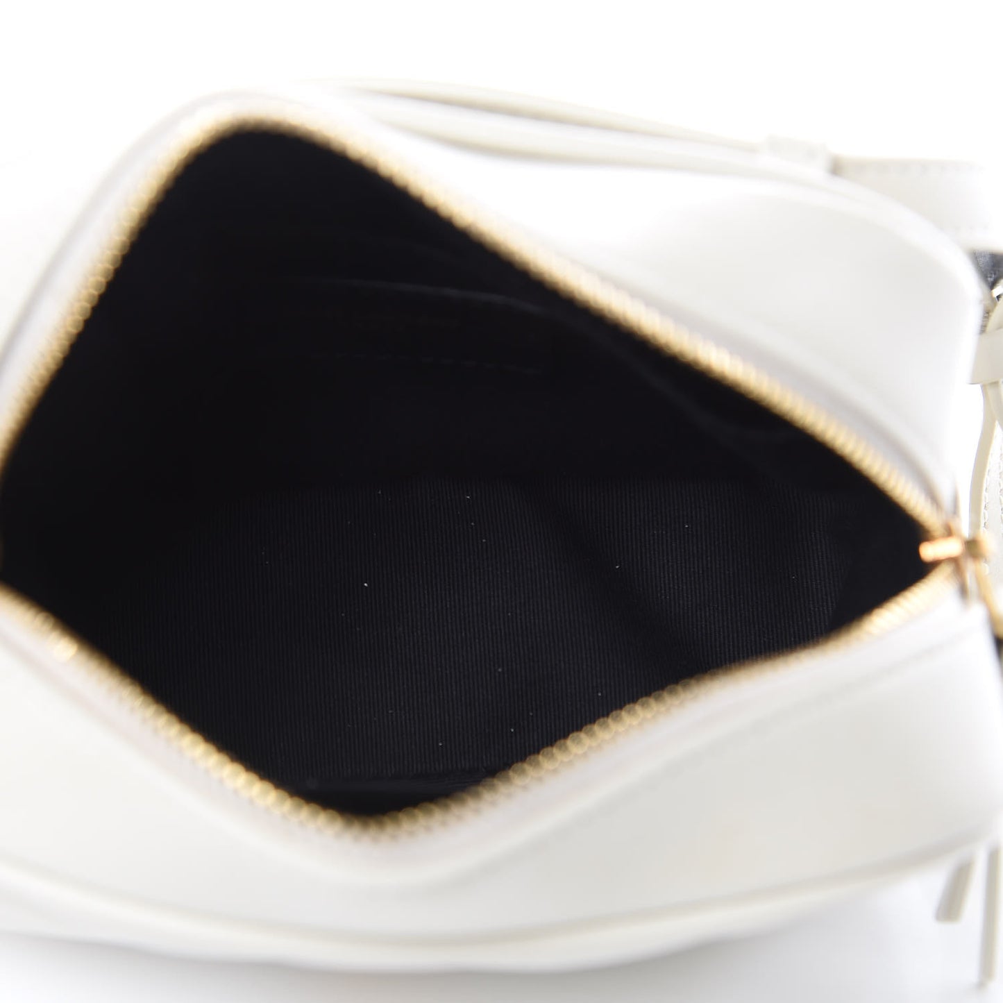 Calfskin Matelasse Monogram Lou Belt Bag Ivory