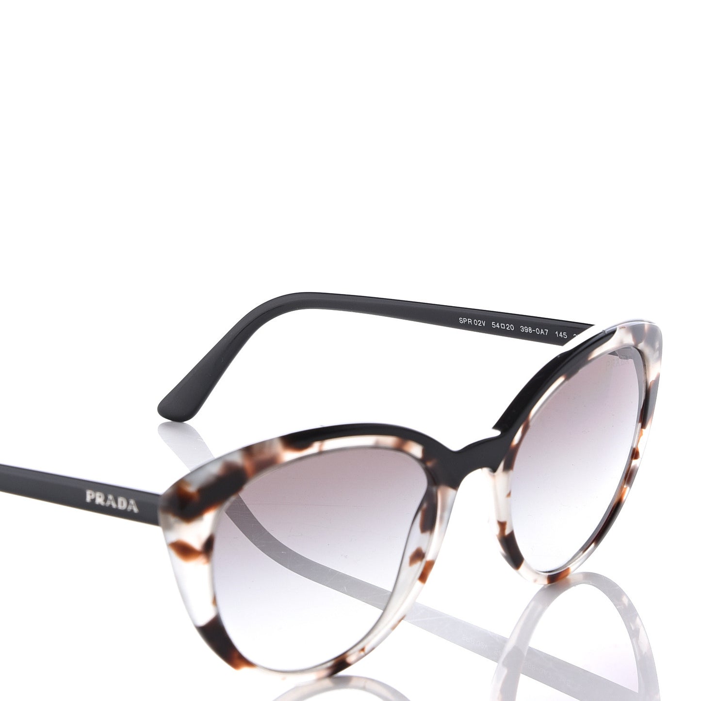 Cat Eye Ultravox Sunglasses SPR 02V Tortoise