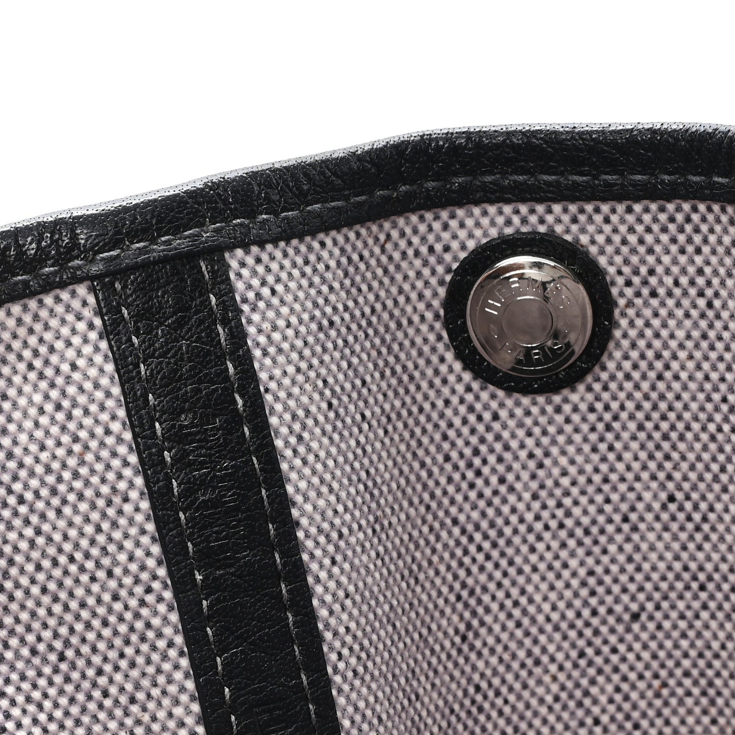 Toile Buffle Skipper Garden Party 36 MM Tote Black