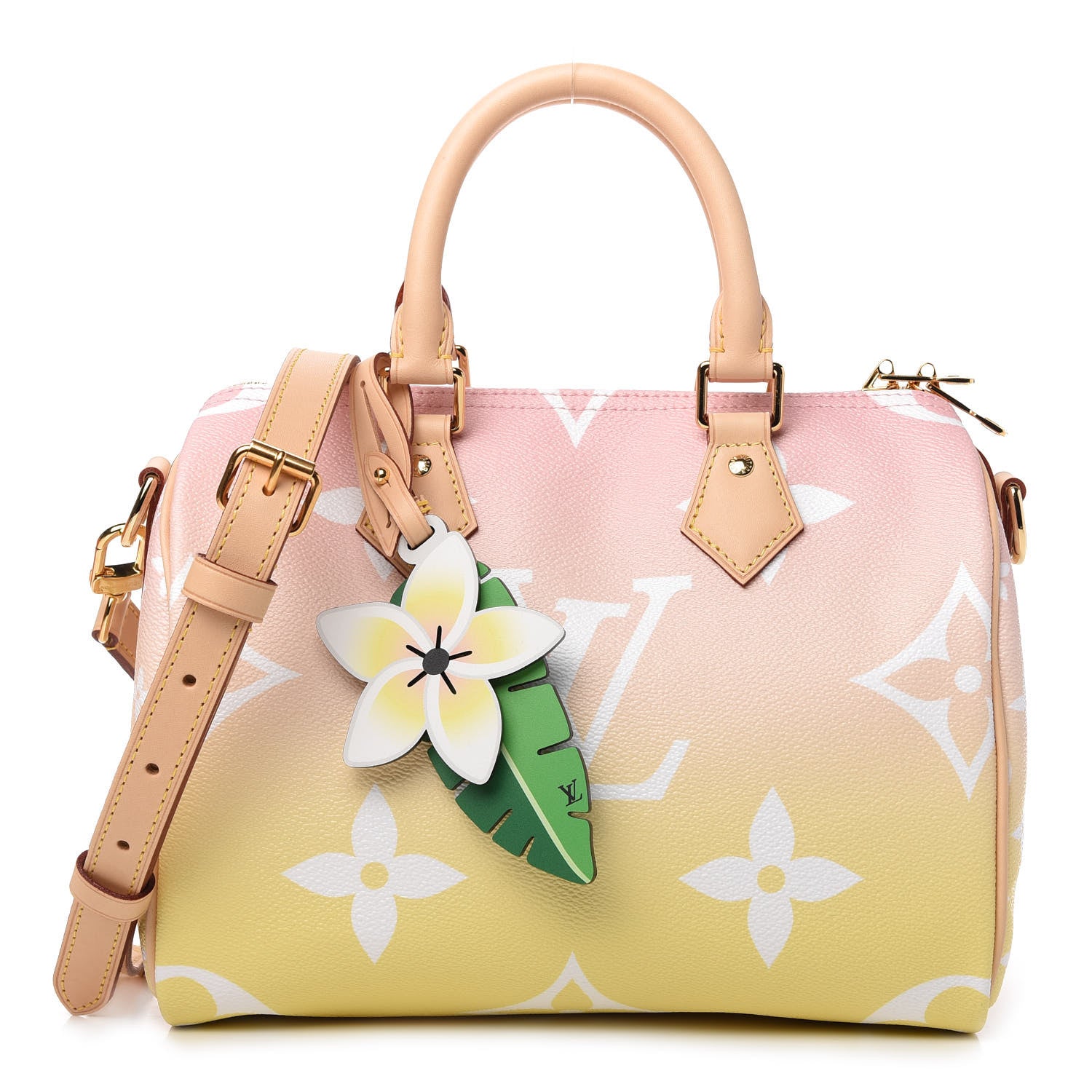 Louis Vuitton Monogram Giant By The Pool Speedy Bandouliere 25 Light Pink 1 of 11