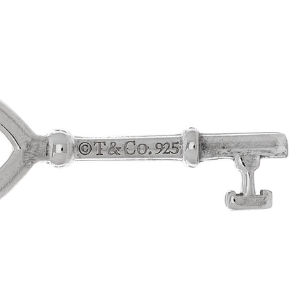Tiffany Sterling Silver Small Heart Key Pendant 4 of 4