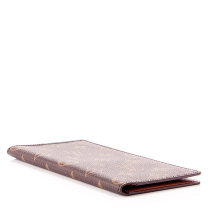 Louis Vuitton Monogram Porte Valeurs Checkbook Wallet 4 of 7