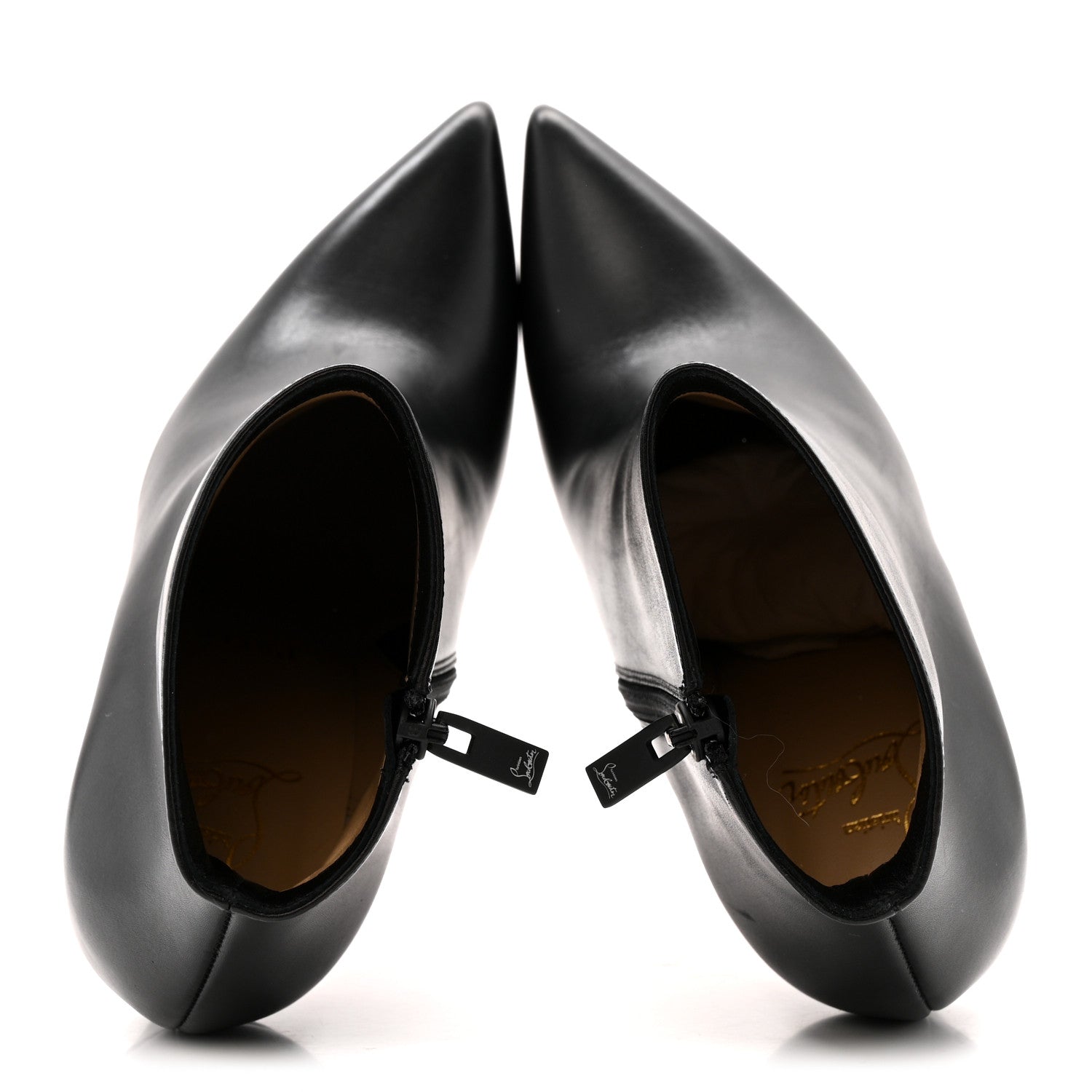 Christian Louboutin Calfskin So Kate Booty 100 Ankle Boots 35.5 Black 2 of 12