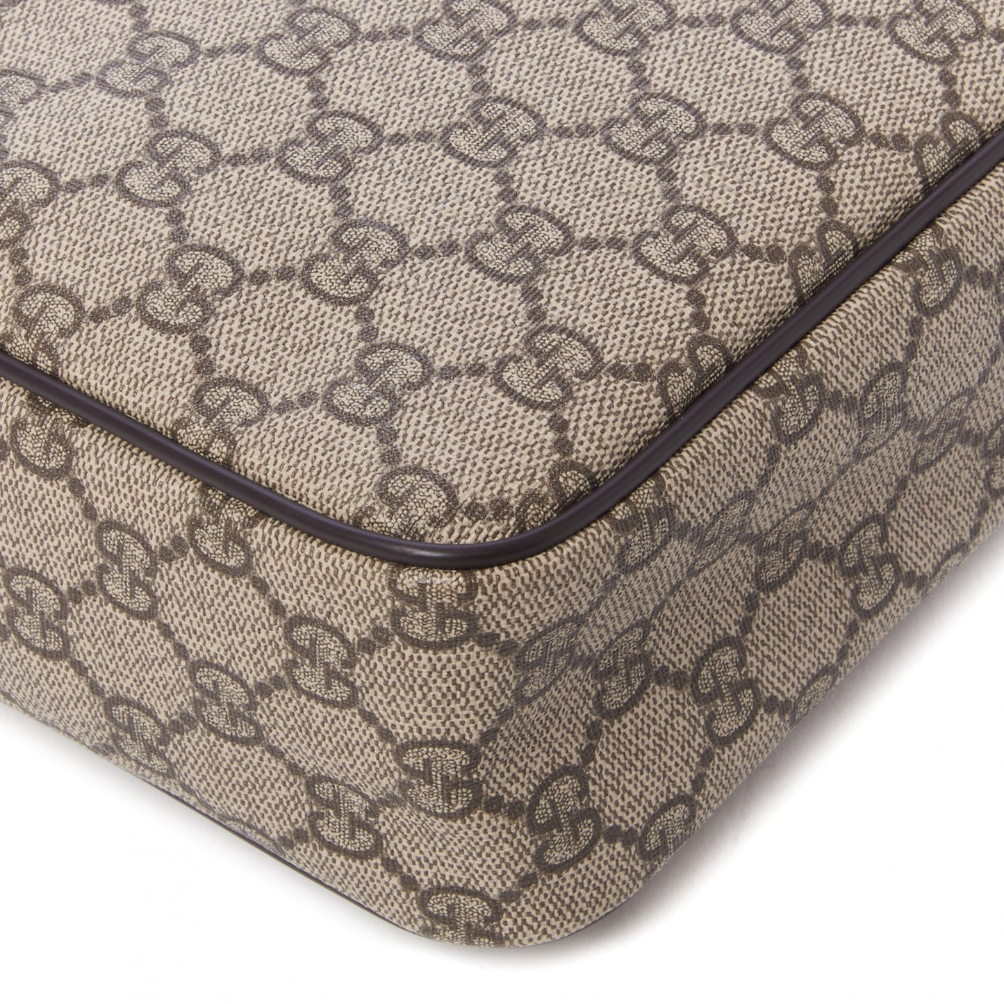 GG Plus Monogram Messenger Bag Dark Brown