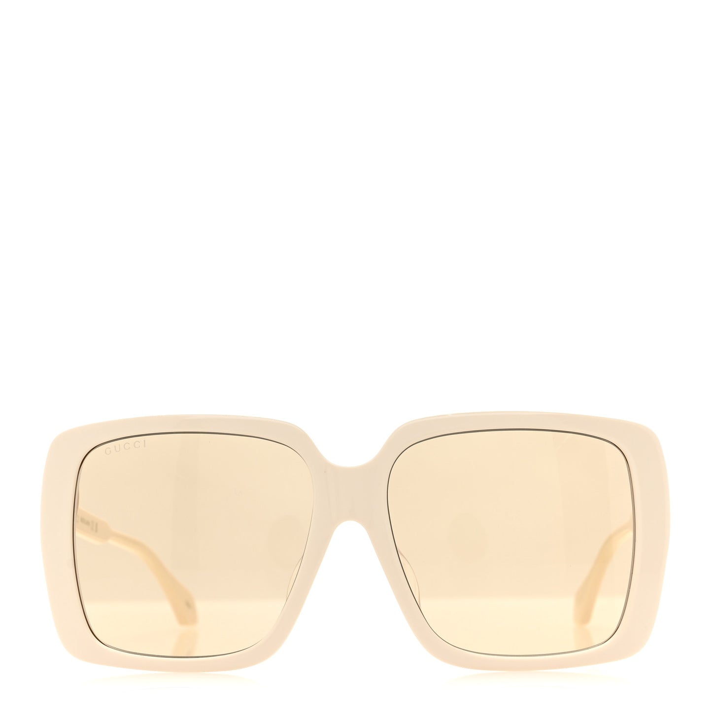 Acetate Square Frame GG0567SAN Sunglasses White