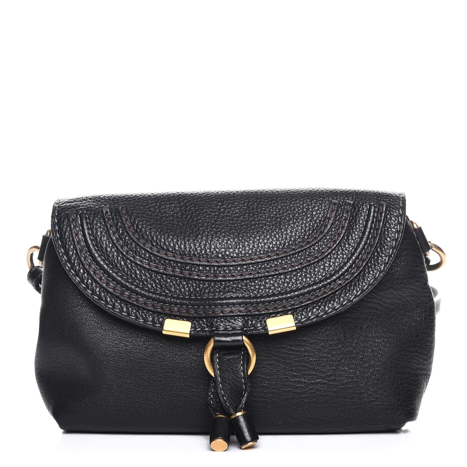 Chloe Calfskin Marcie Pochette Crossbody Bag Black 1 of 14