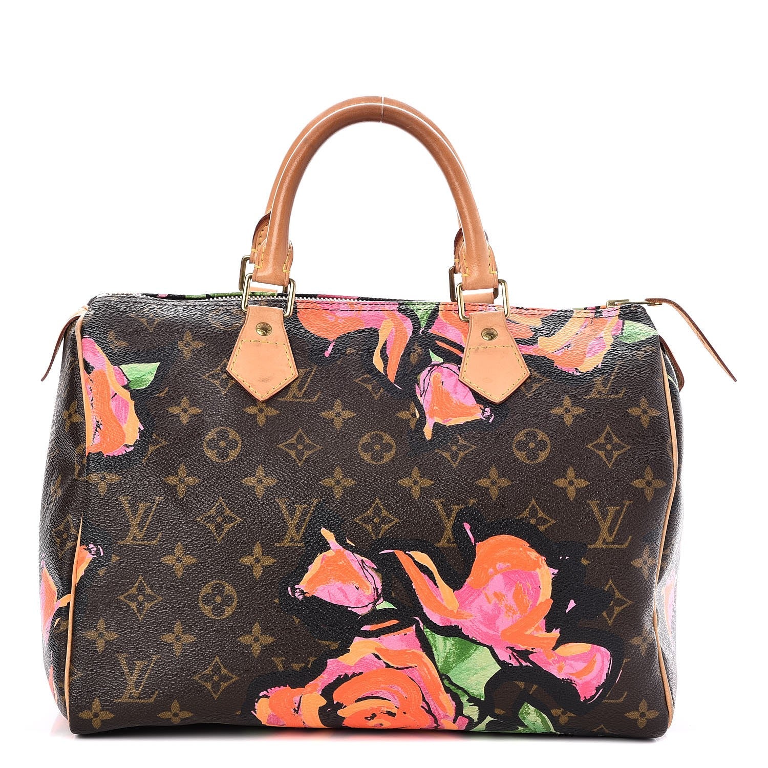 Louis Vuitton Monogram Roses Speedy 30 1 of 7