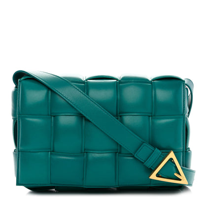 Bottega Veneta Nappa Maxi Intreccio Padded Cassette Crossbody Bag Mallard 1 of 13